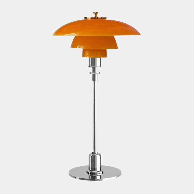 Lampada da Tavolo con Paralume in Vetro – Luce Atmosferica ed Eleganza Minimalista
