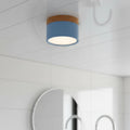 LUMINORD – Moderna lampada da soffitto LED dimmerabile con design in legno