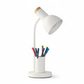 BRIGHTHOLD – Lampada da tavolo LED moderna con portapenne per scrivania e casa
