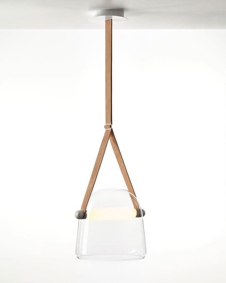 Lampada a Sospensione LED Mona Minimalista – Design Moderno in Vetro