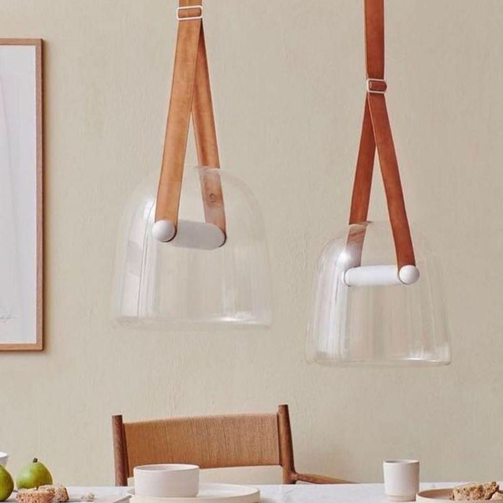 Lampada a Sospensione LED Mona Minimalista – Design Moderno in Vetro