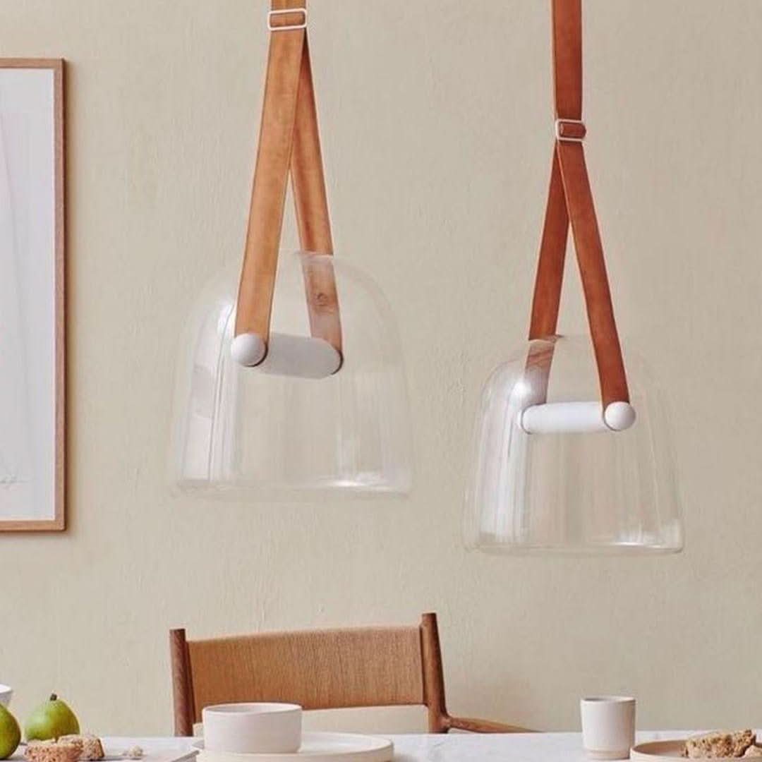 Lampada a Sospensione LED Mona Minimalista – Design Moderno in Vetro