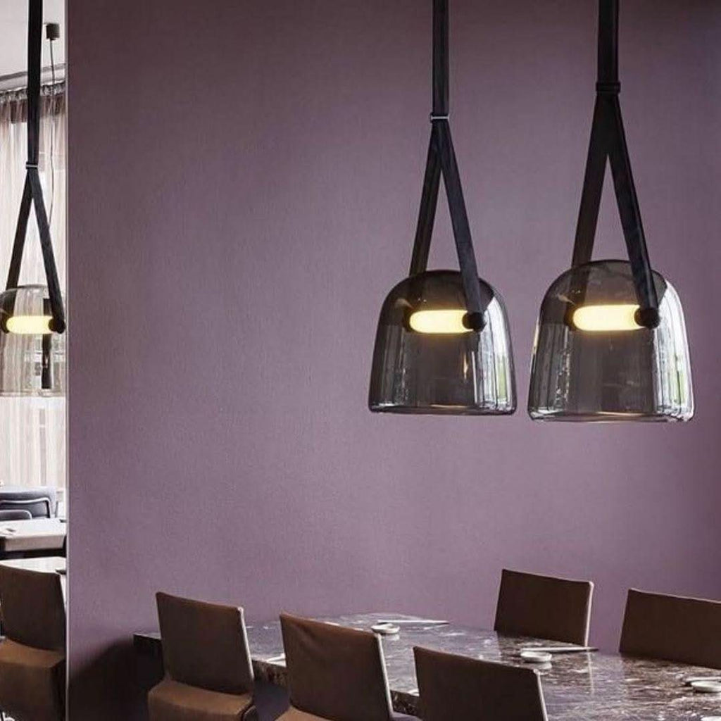 Lampada a Sospensione LED Mona Minimalista – Design Moderno in Vetro