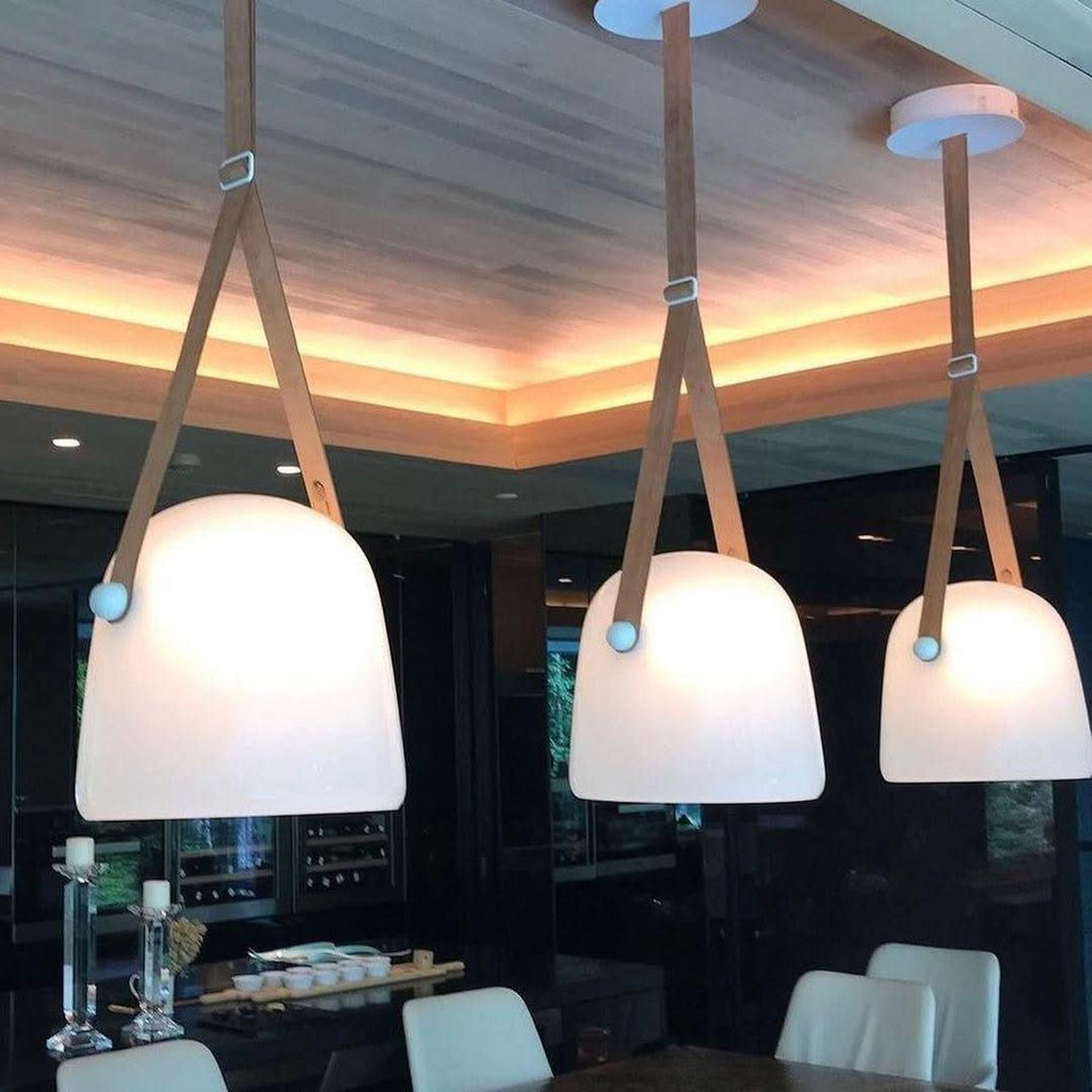 Lampada a Sospensione LED Mona Minimalista – Design Moderno in Vetro