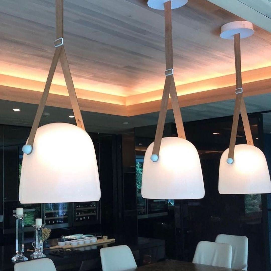 Lampada a Sospensione LED Mona Minimalista – Design Moderno in Vetro