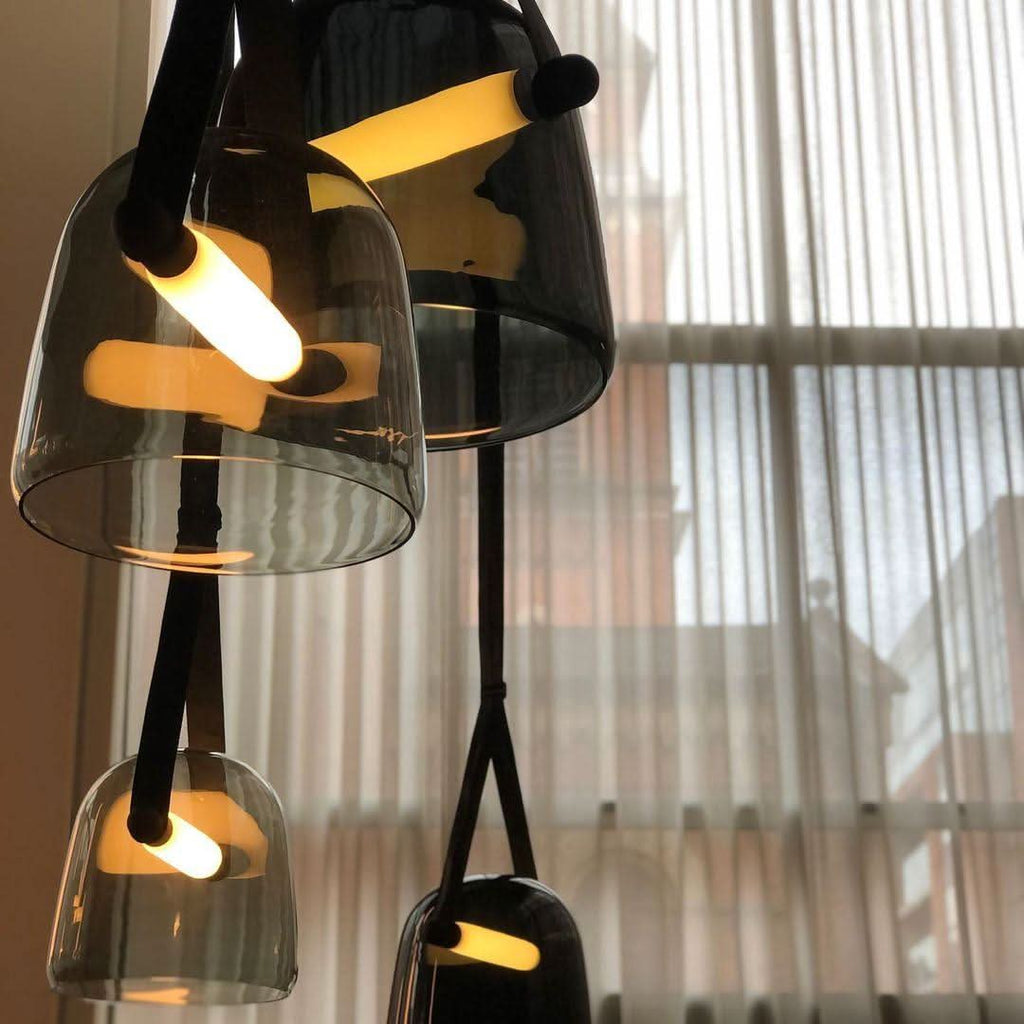 Lampada a Sospensione LED Mona Minimalista – Design Moderno in Vetro