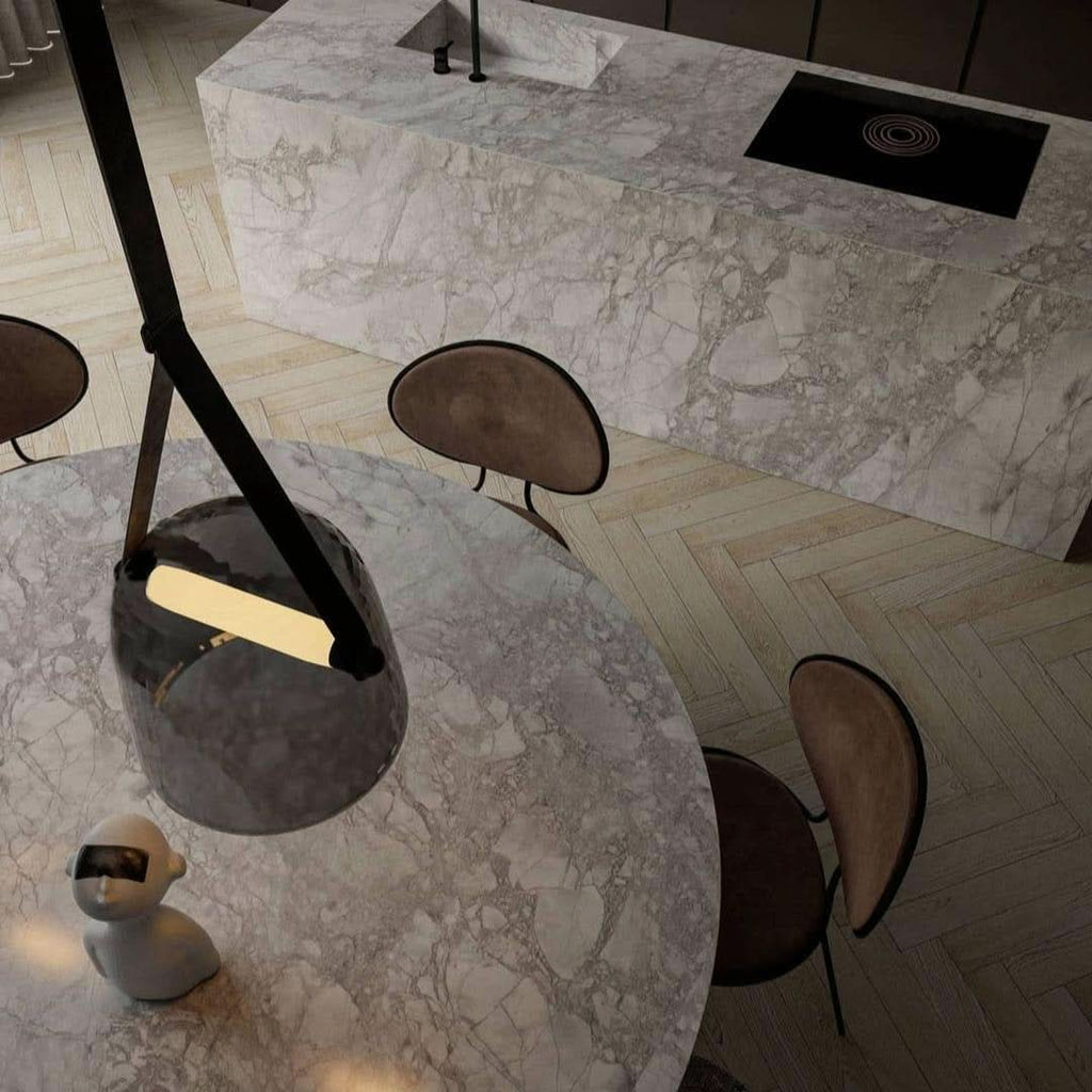 Lampada a Sospensione LED Mona Minimalista – Design Moderno in Vetro