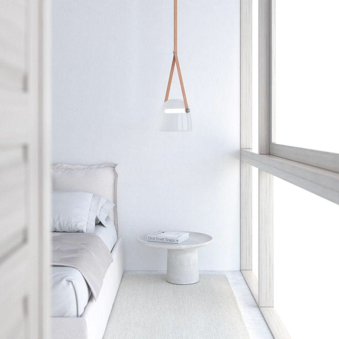 Lampada a Sospensione LED Mona Minimalista – Design Moderno in Vetro