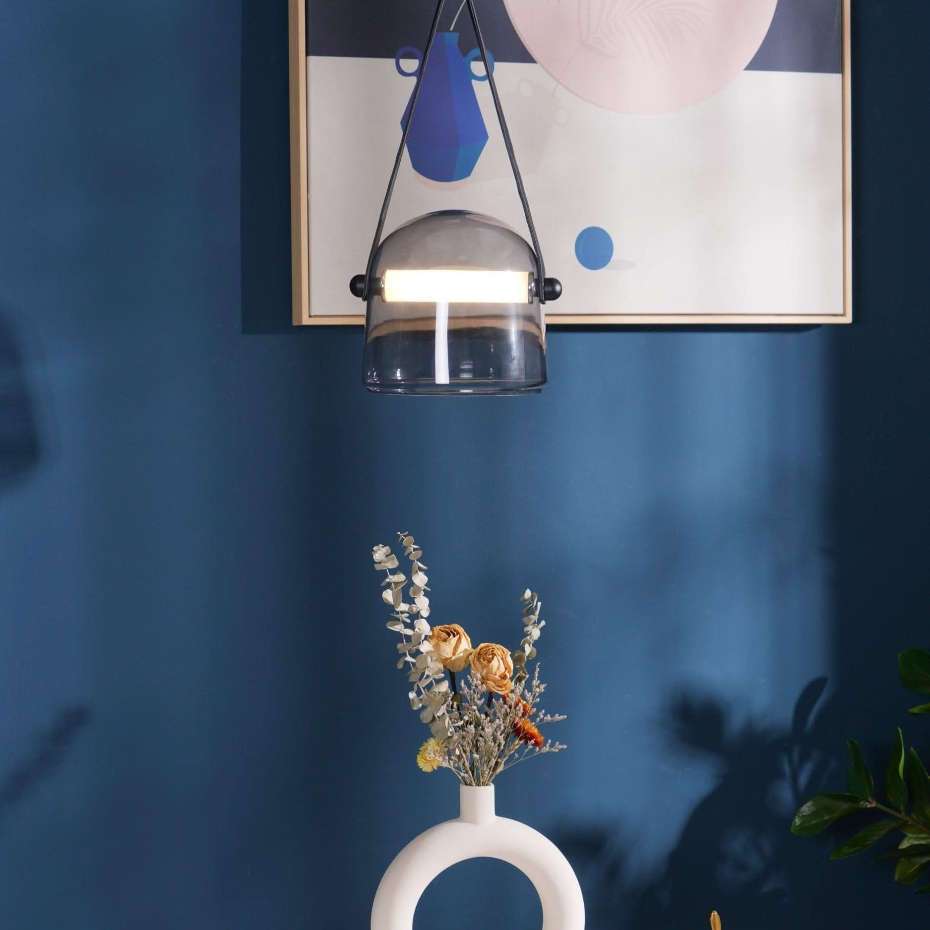 Lampada a Sospensione LED Mona Minimalista – Design Moderno in Vetro