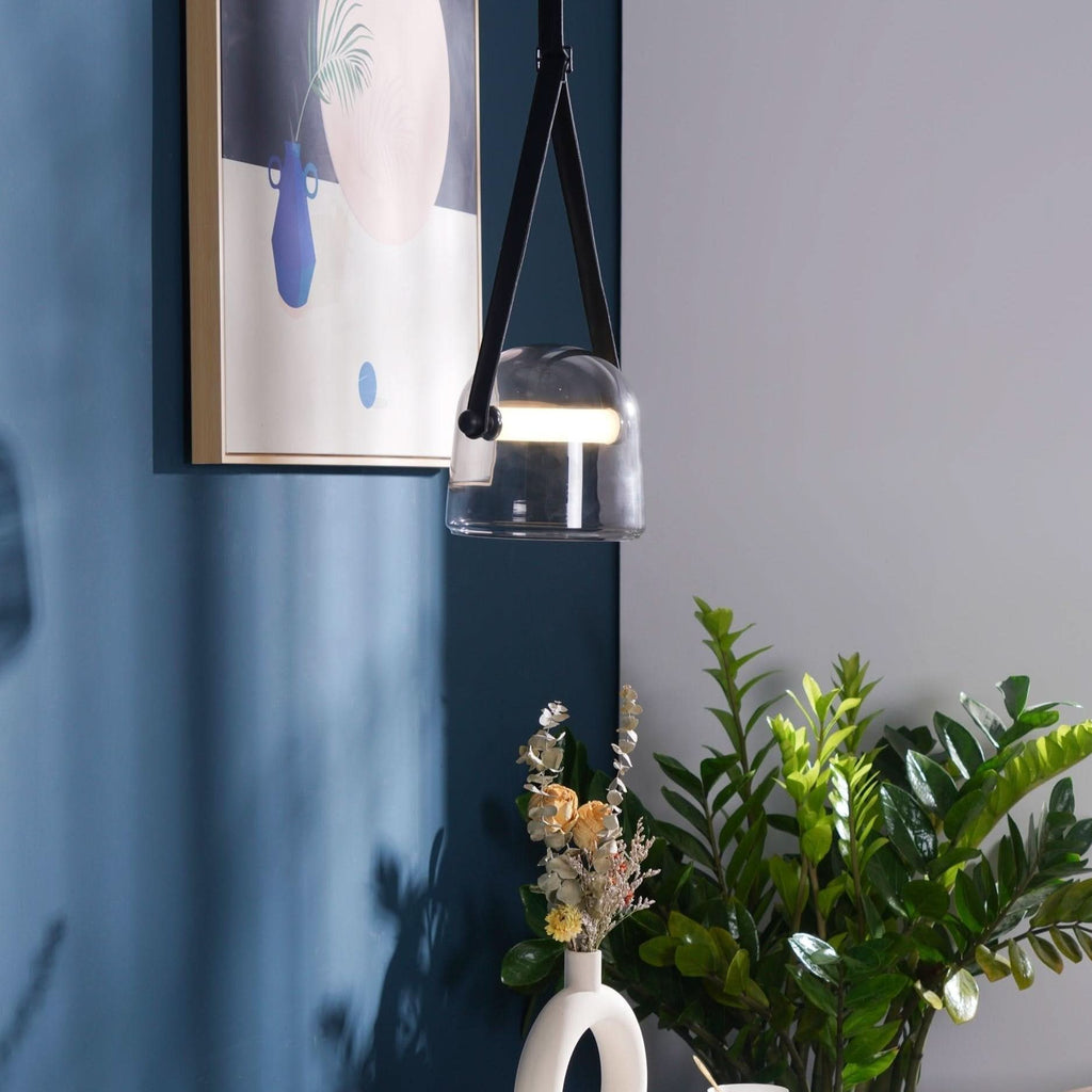 Lampada a Sospensione LED Mona Minimalista – Design Moderno in Vetro