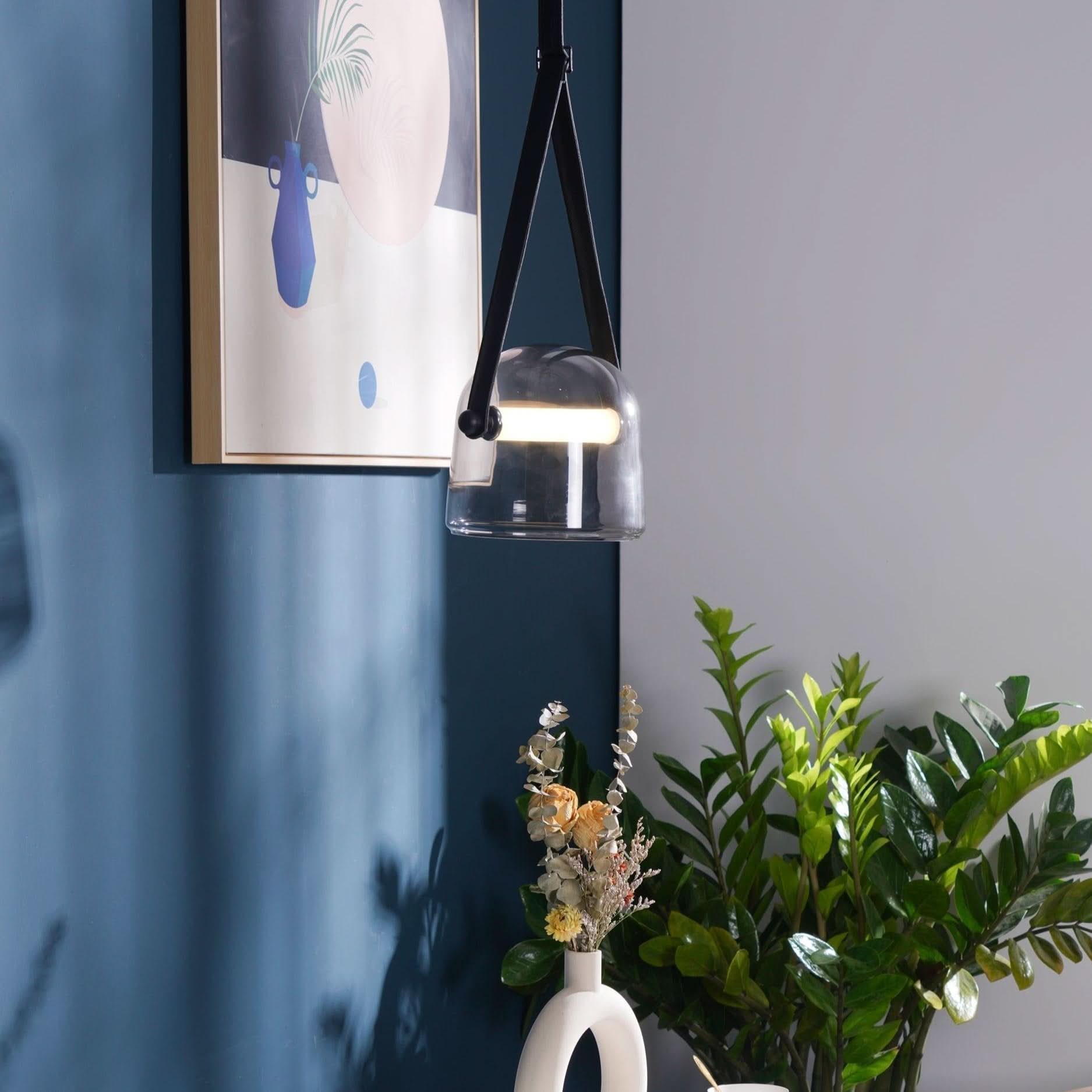Lampada a Sospensione LED Mona Minimalista – Design Moderno in Vetro