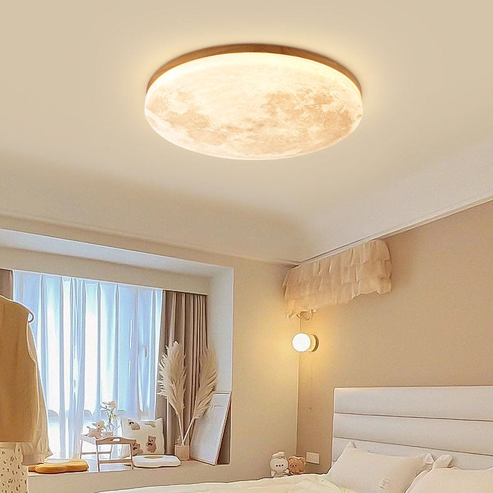 Luna Rotonda | Lampada da soffitto LED rotonda minimalista