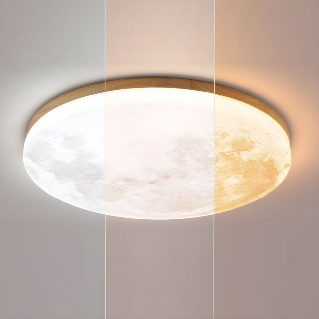 Luna Rotonda | Lampada da soffitto LED rotonda minimalista