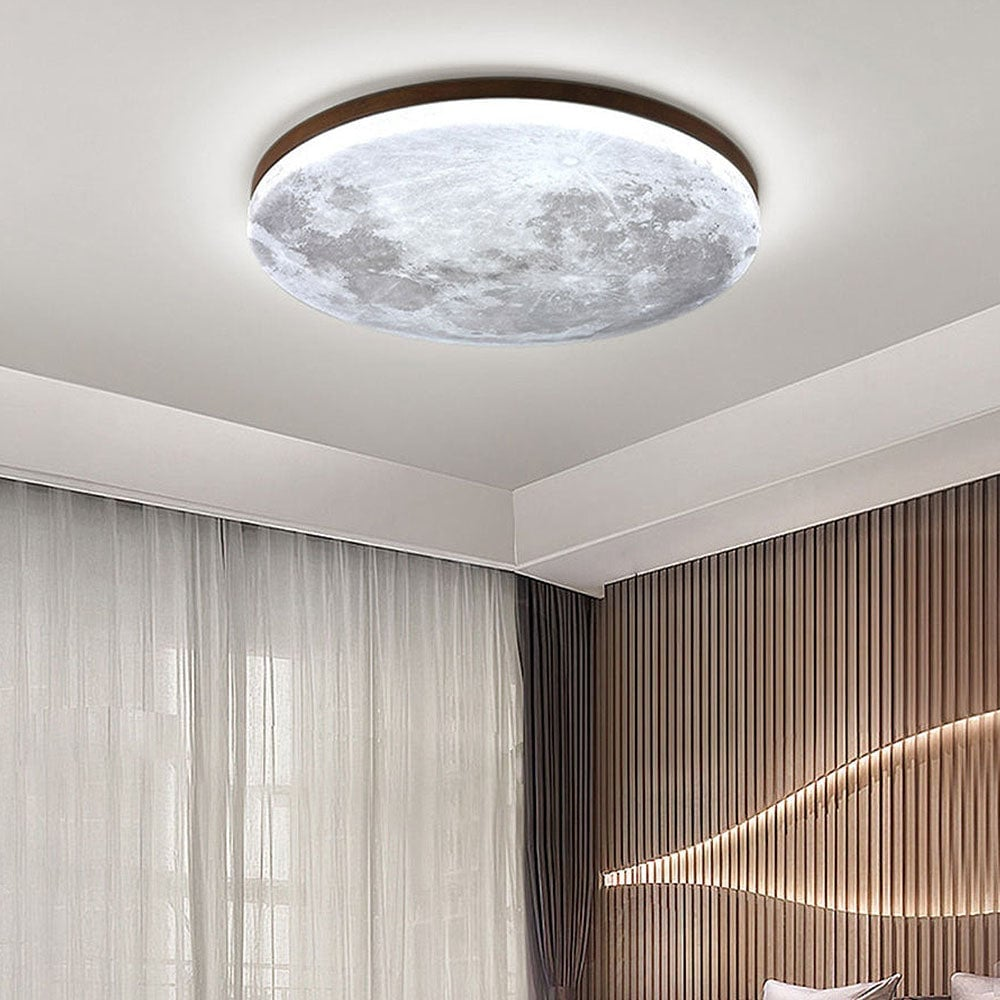 Luna Rotonda | Lampada da soffitto LED rotonda minimalista