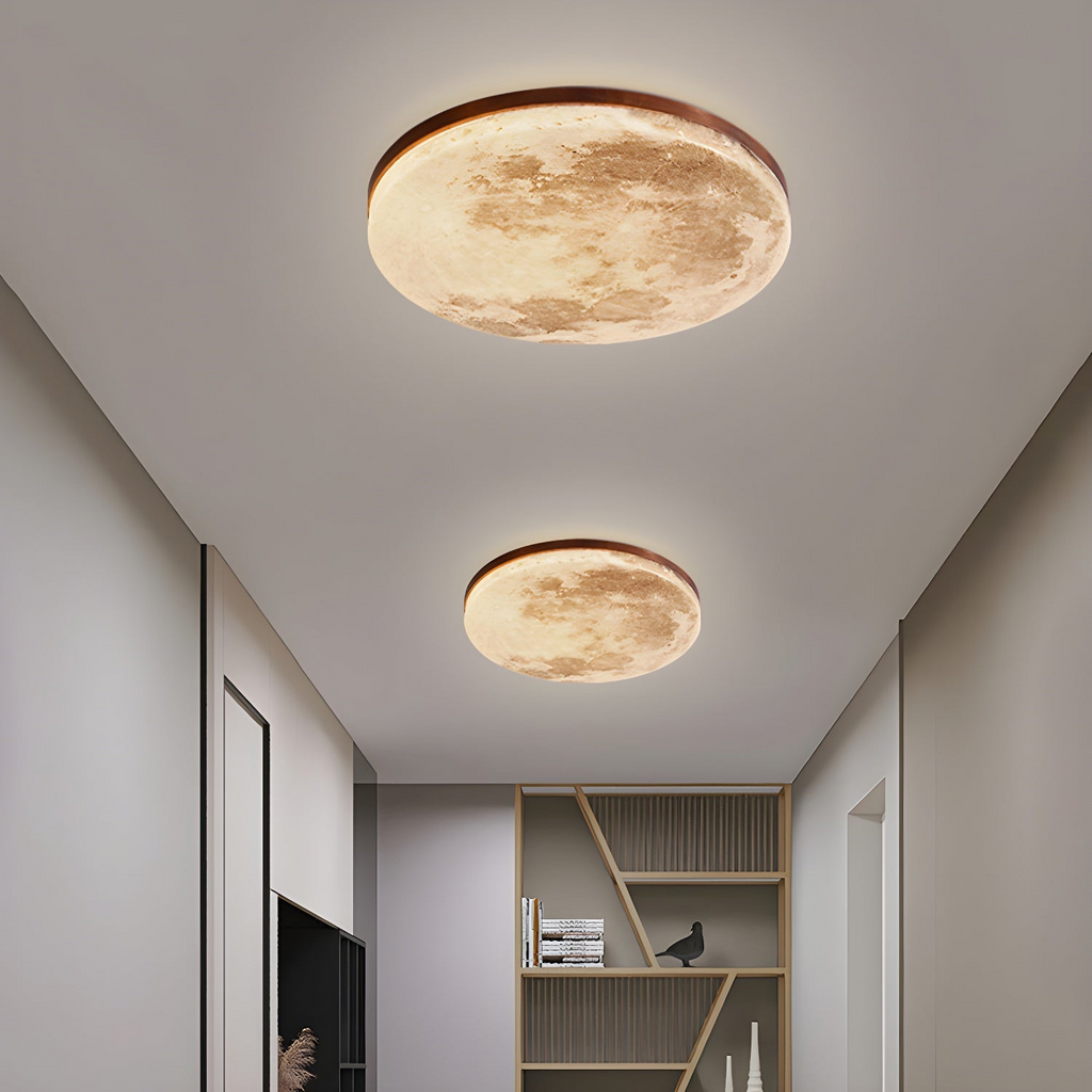 Luna Rotonda | Lampada da soffitto LED rotonda minimalista
