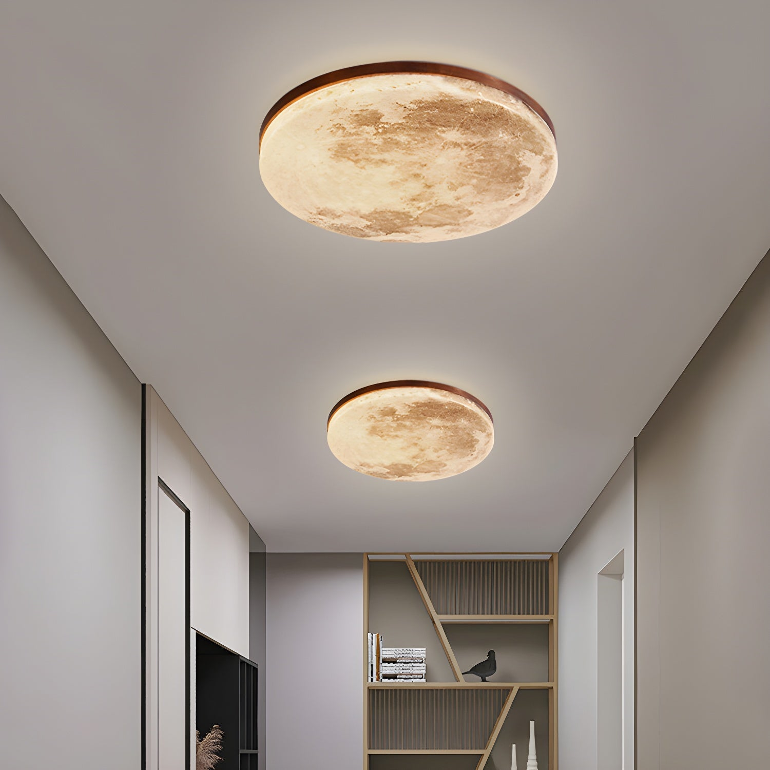 Luna Rotonda | Lampada da soffitto LED rotonda minimalista