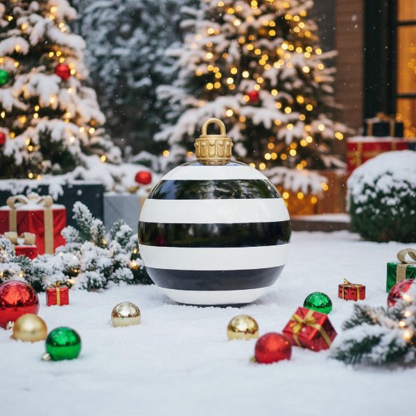 Palline di Natale grandi, resistenti alle intemperie per uso interno ed esterno