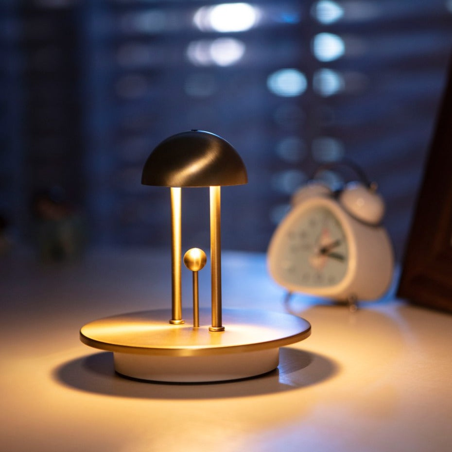 LumiBalance – Lampada da tavolo wireless con controllo touch e luce dimmerabile