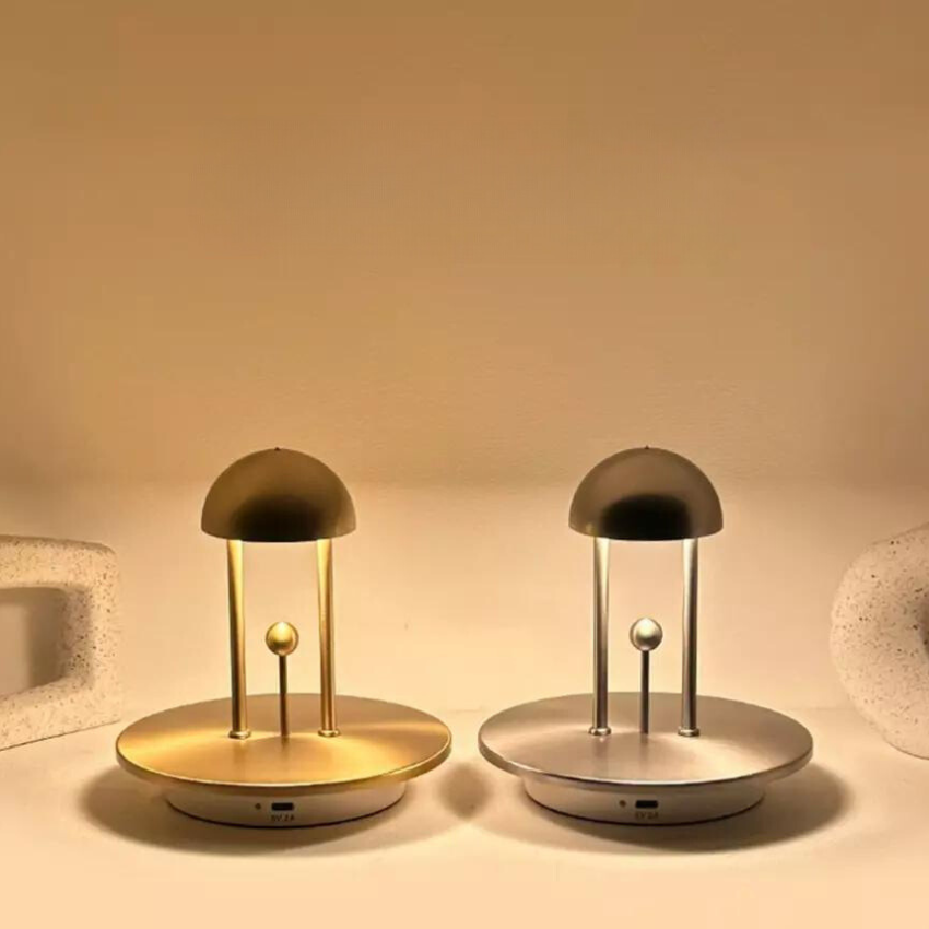 LumiBalance – Lampada da tavolo wireless con controllo touch e luce dimmerabile