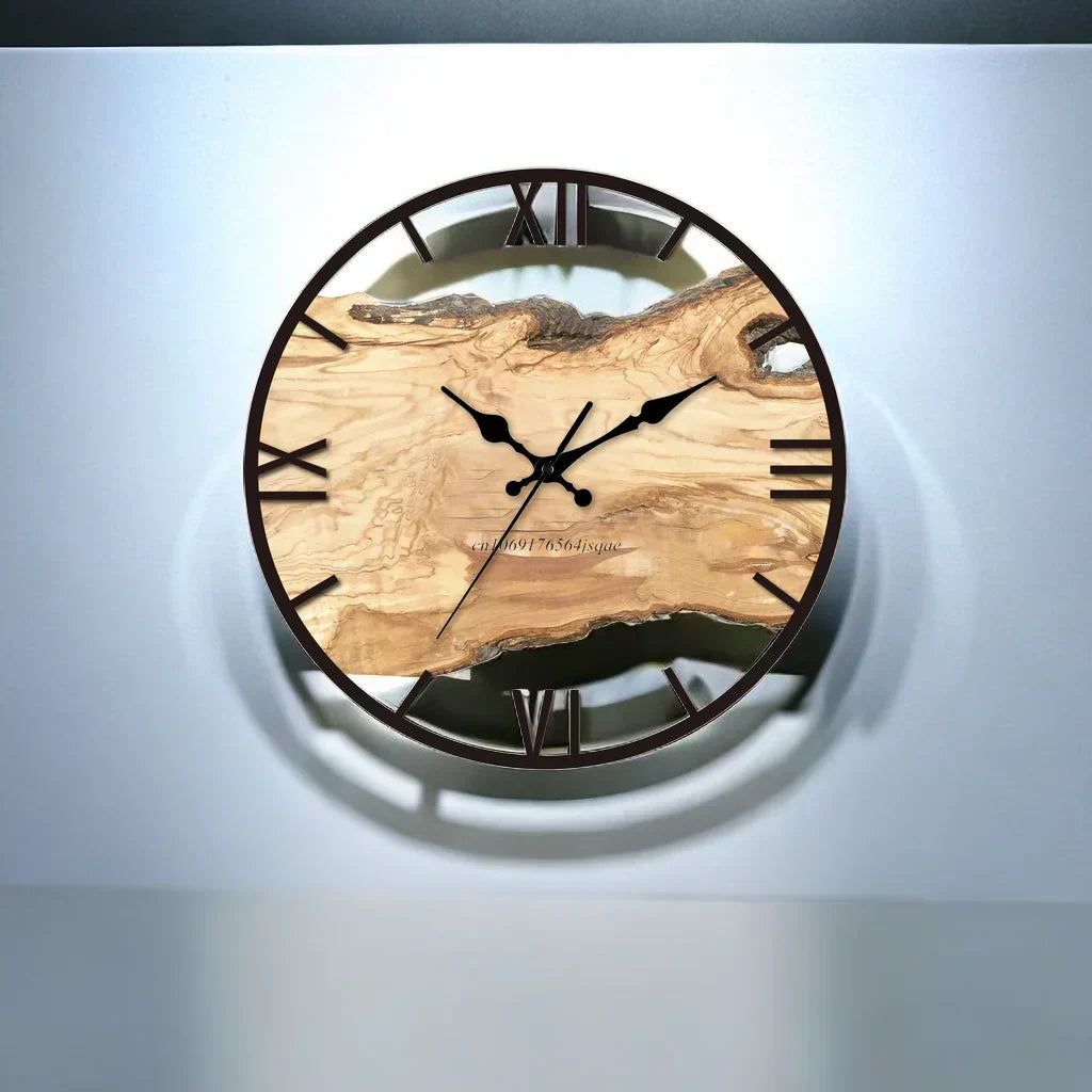 LucidHours - Orologio da muro trasparente