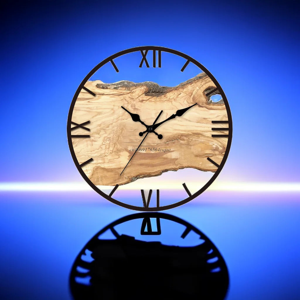 LucidHours - Orologio da muro trasparente