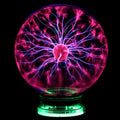 PlasmaNova Sfera di Plasma Luce Notturna | Illuminazione Interattiva | Lampada Decorativa da Tavolo | Perfetta per Casa e Ufficio