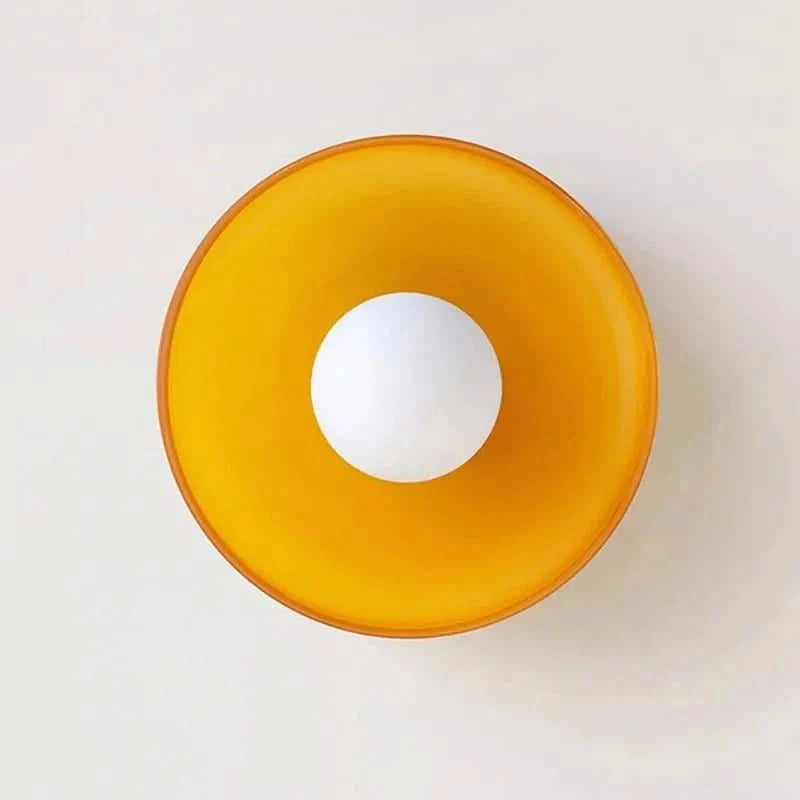 GLASSGLOW Lampada da soffitto – Design nordico in vetro per un'illuminazione elegante