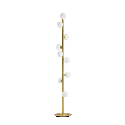 Lampada da Terra LED in Vetro Nordic Minimalista