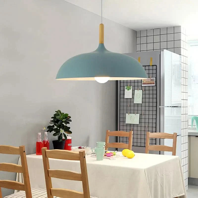 Plafoniera LED in Rovere Scandinavo