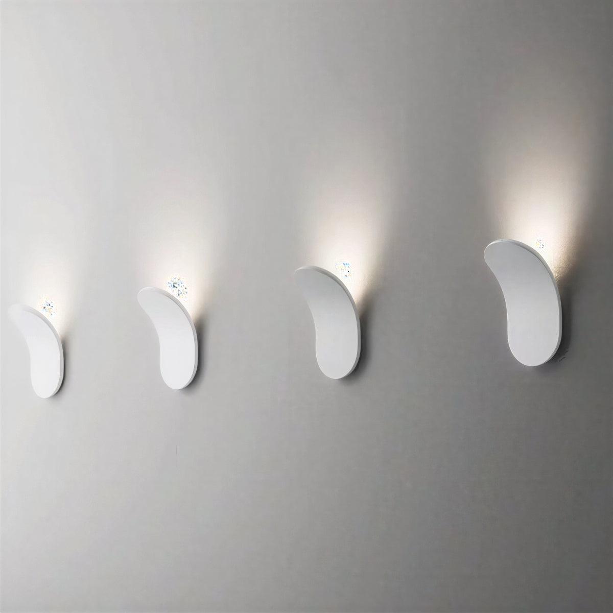 Applique da Parete Curva Minimalista Moderna Nordica per Decorazione della Casa