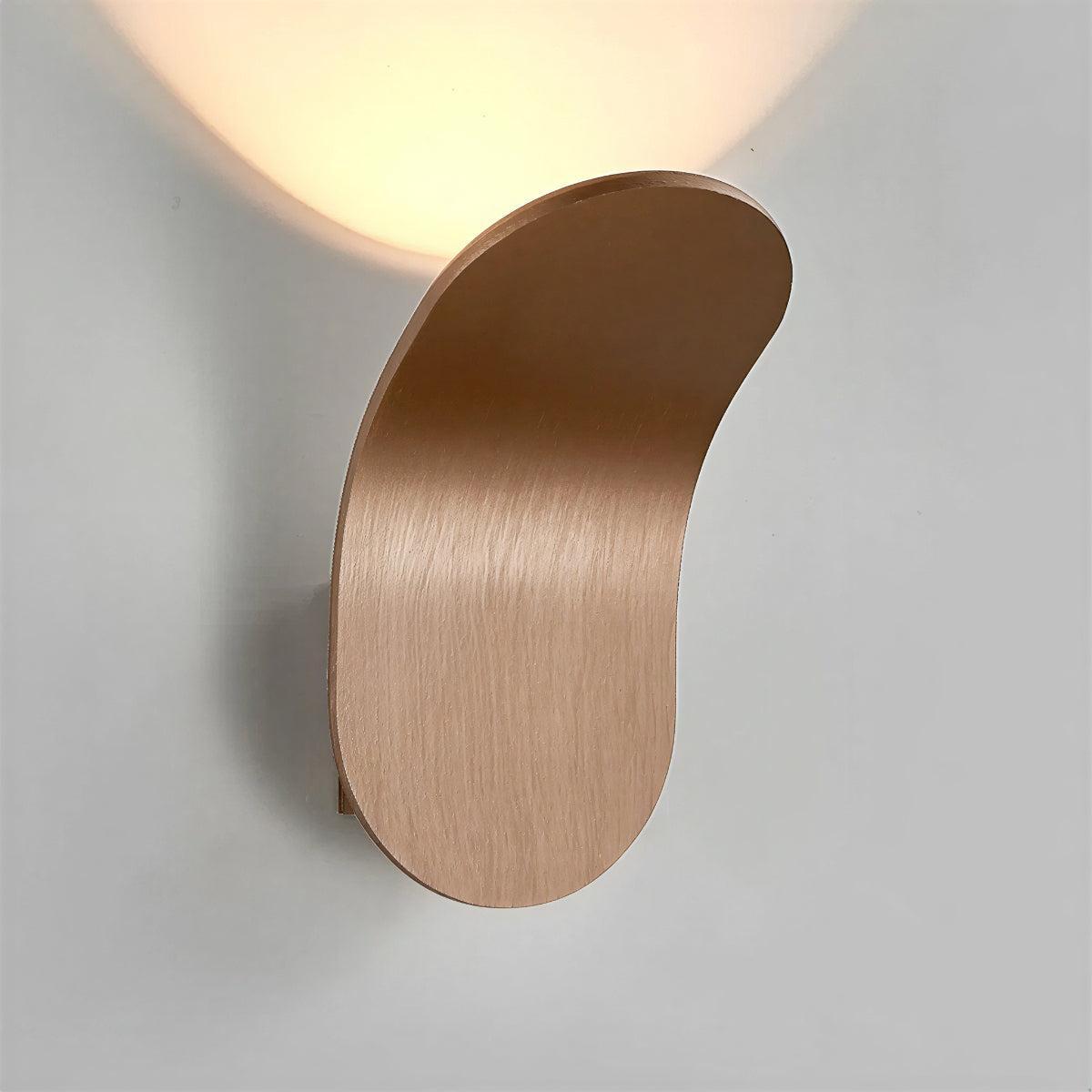Applique da Parete Curva Minimalista Moderna Nordica per Decorazione della Casa