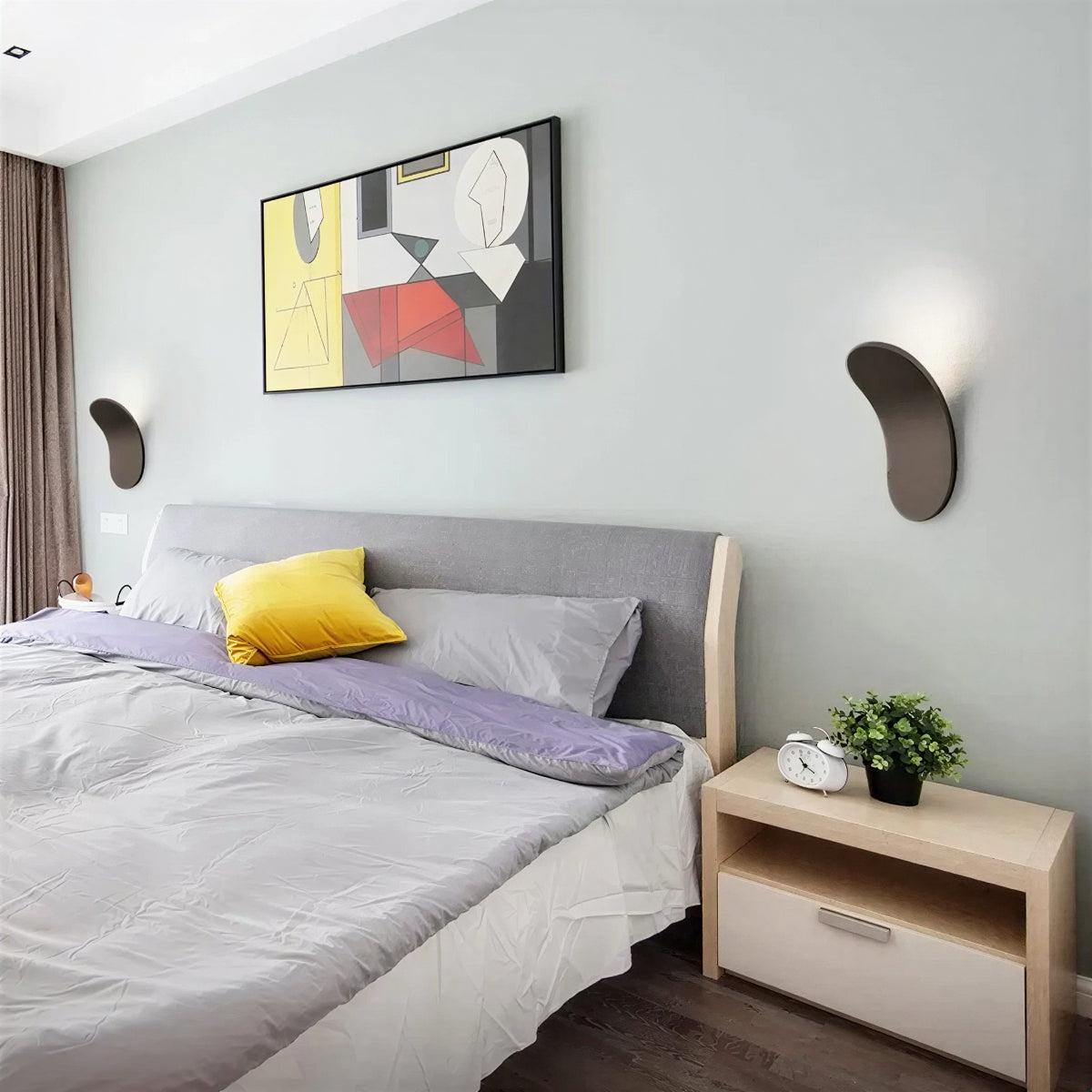 Applique da Parete Curva Minimalista Moderna Nordica per Decorazione della Casa