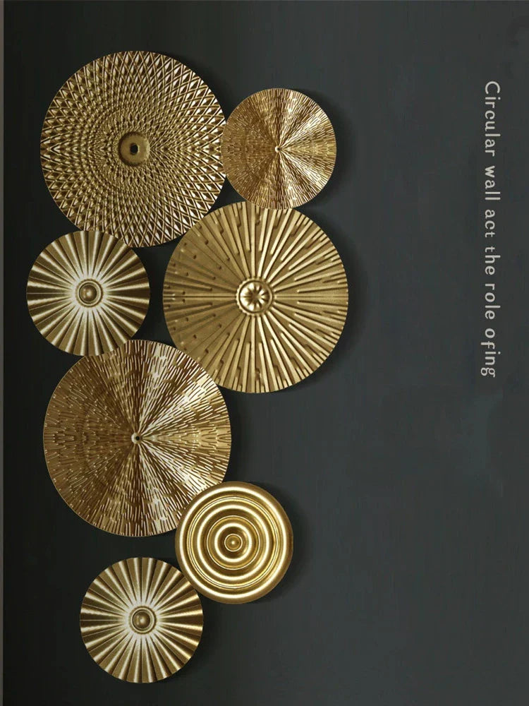 Arazzo da parete in oro nordico