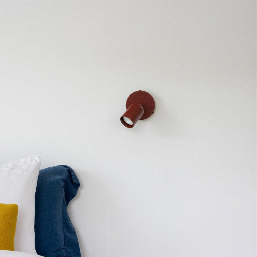 Applique da Parete Nordic Con Testa Lampada Regolabile Per La Lettura
