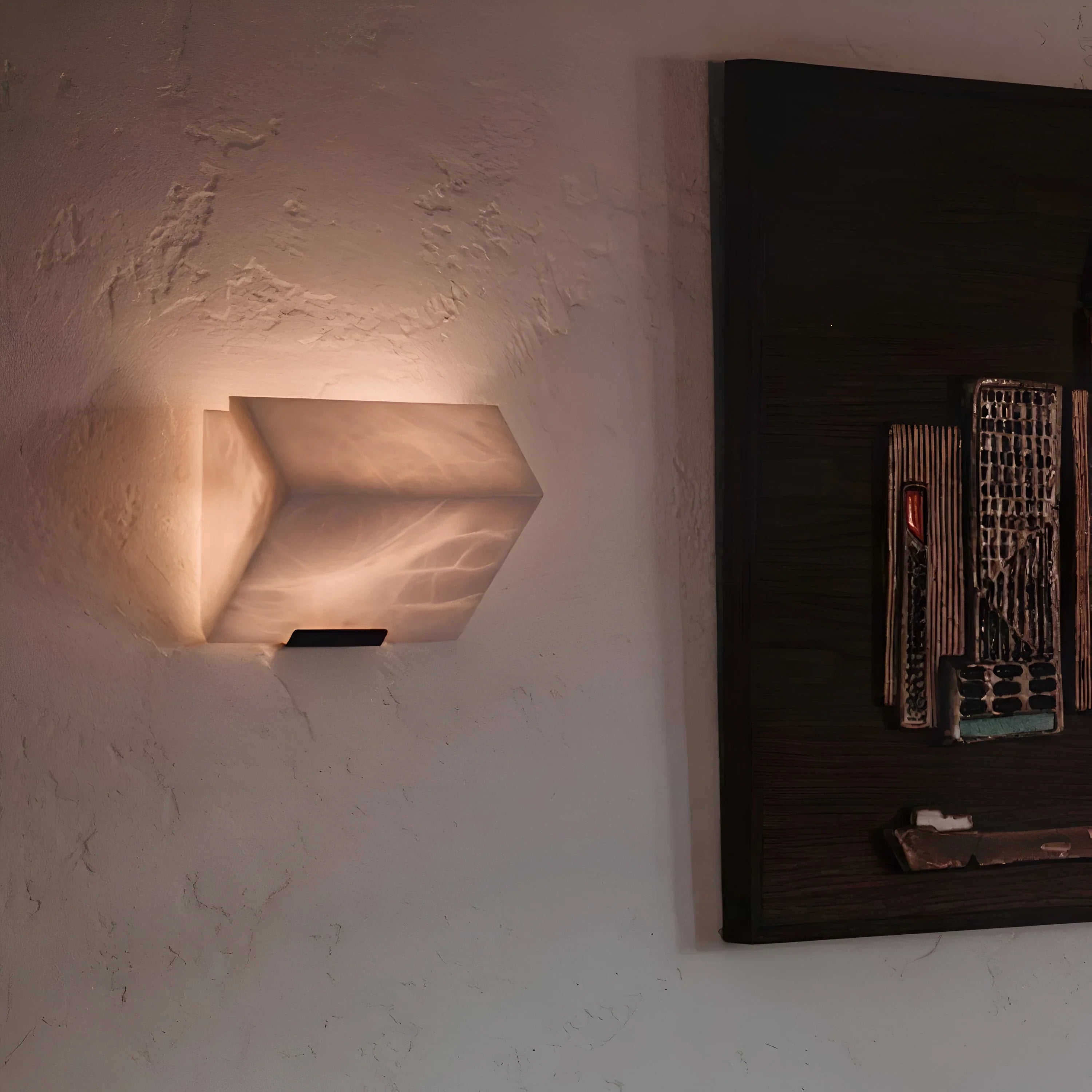 Lampada da Parete Verami in Marmo