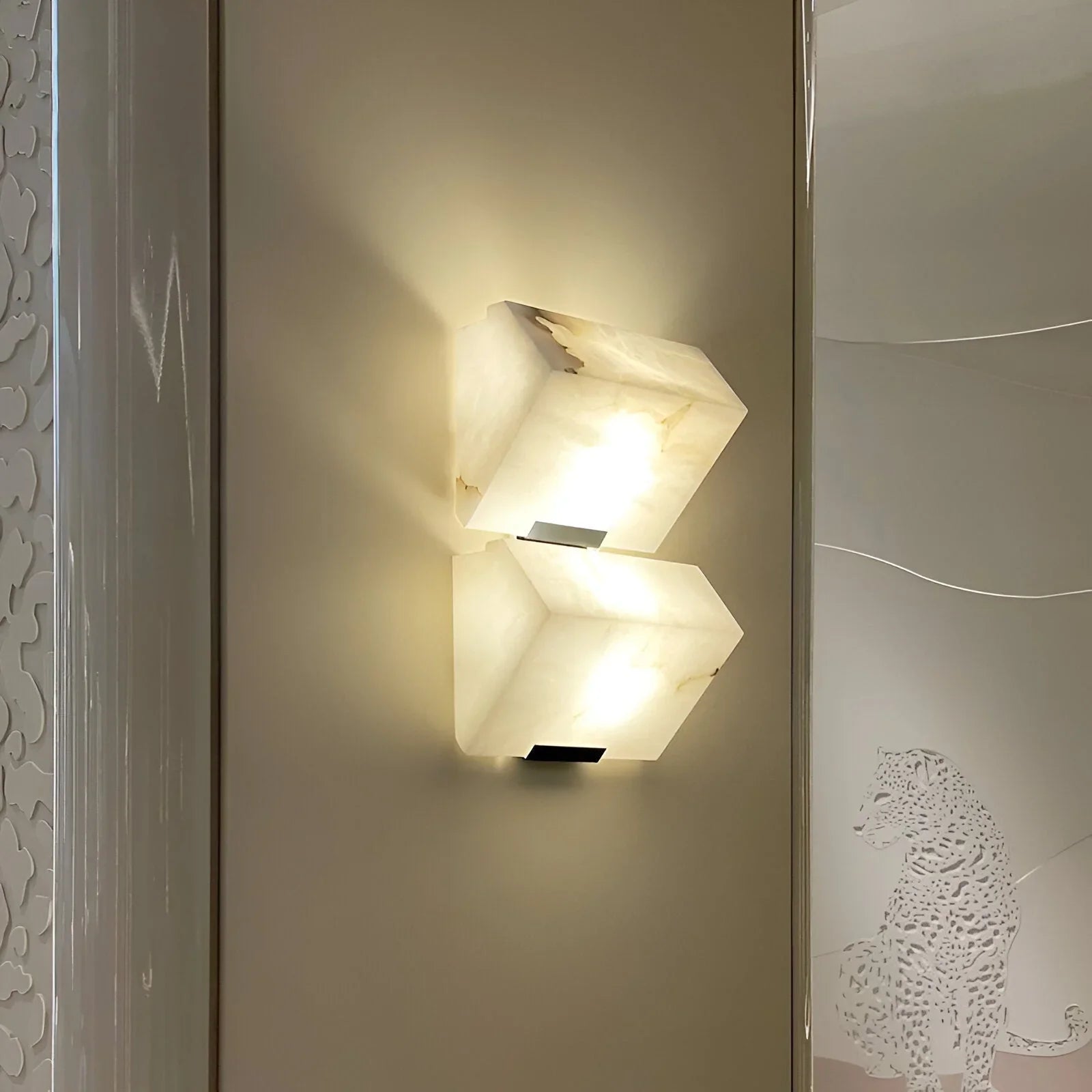 Lampada da Parete Verami in Marmo
