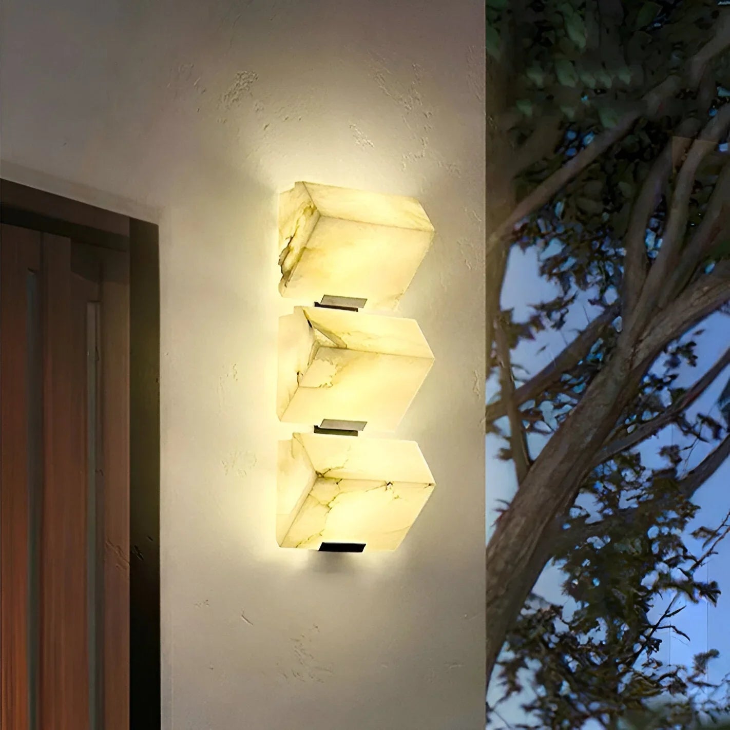 Lampada da Parete Verami in Marmo