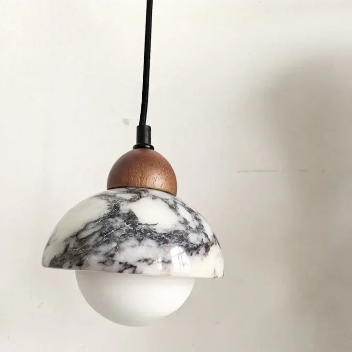 Lampada a sospensione Sone in marmo