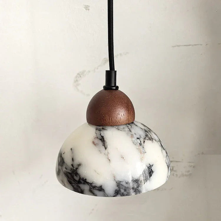 Lampada a sospensione Sone in marmo