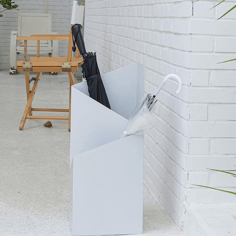 Supporto per Ombrelli DripFrame con Vassoio – Supporto per Ombrelli in Metallo Minimalista Scandinavo