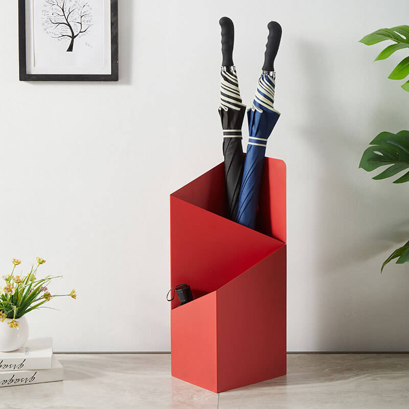 Supporto per Ombrelli DripFrame con Vassoio – Supporto per Ombrelli in Metallo Minimalista Scandinavo
