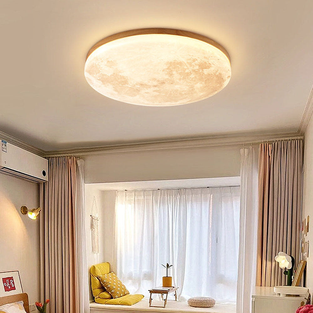 LunarGlow Plafoniera – Illuminazione Lunare Rilassante per Ogni Interno