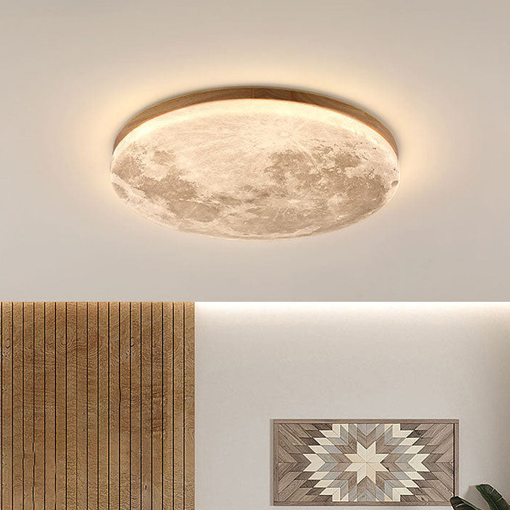 LunarGlow Plafoniera – Illuminazione Lunare Rilassante per Ogni Interno