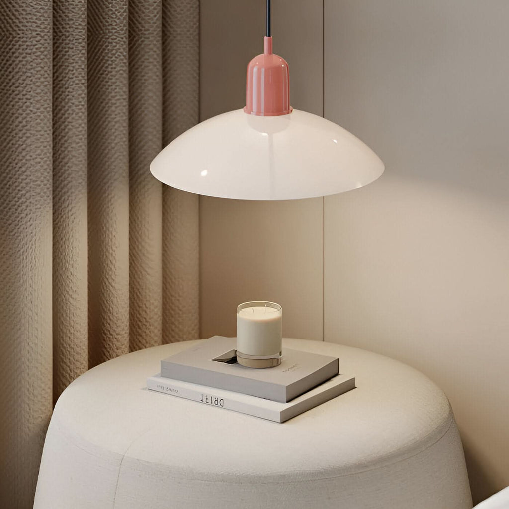 Moderno Lampadario Macaron Bauhaus – Ombra in Ferro