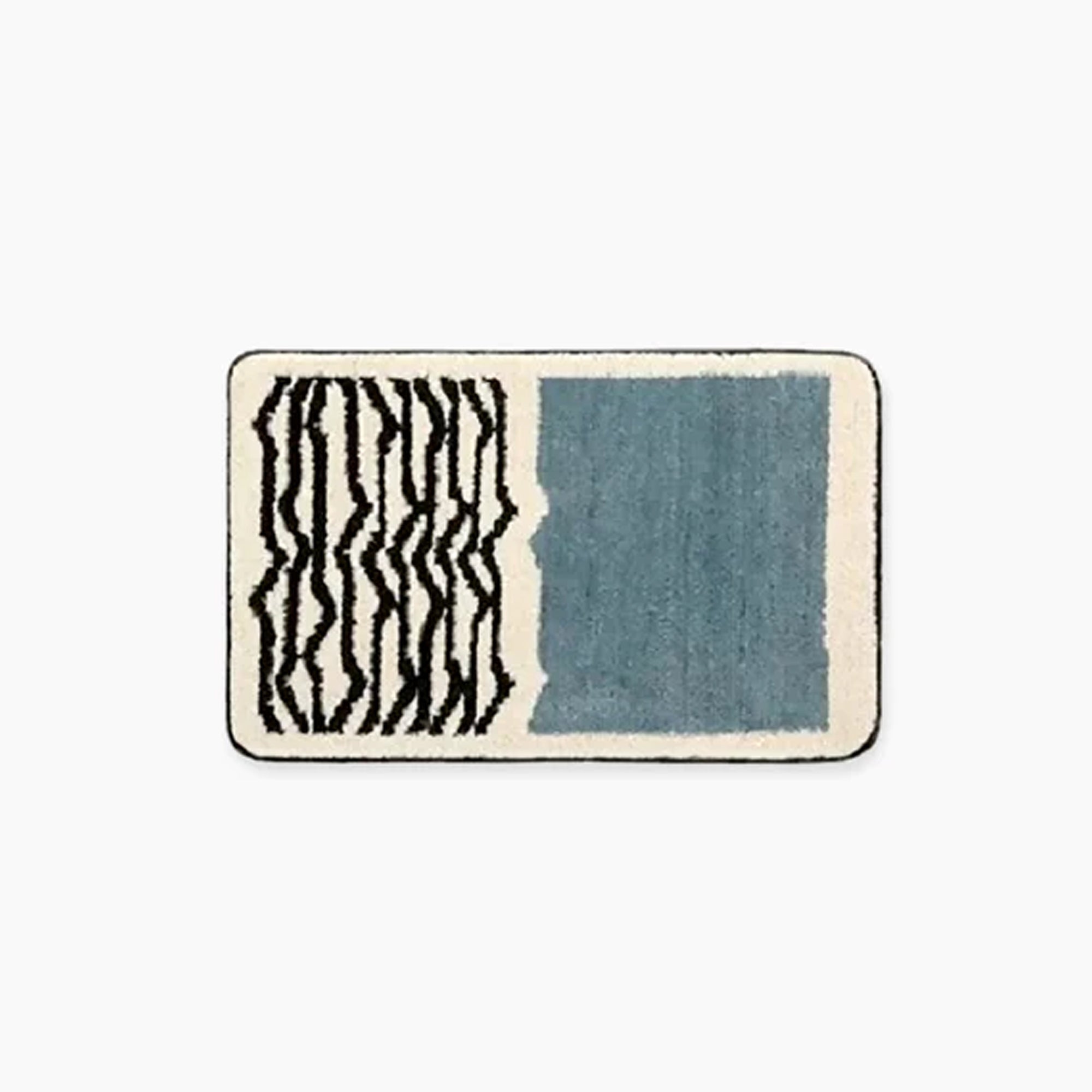 Nordic AbstractStep – Tappetino da Bagno Scandinavo Antiscivolo e Assorbente