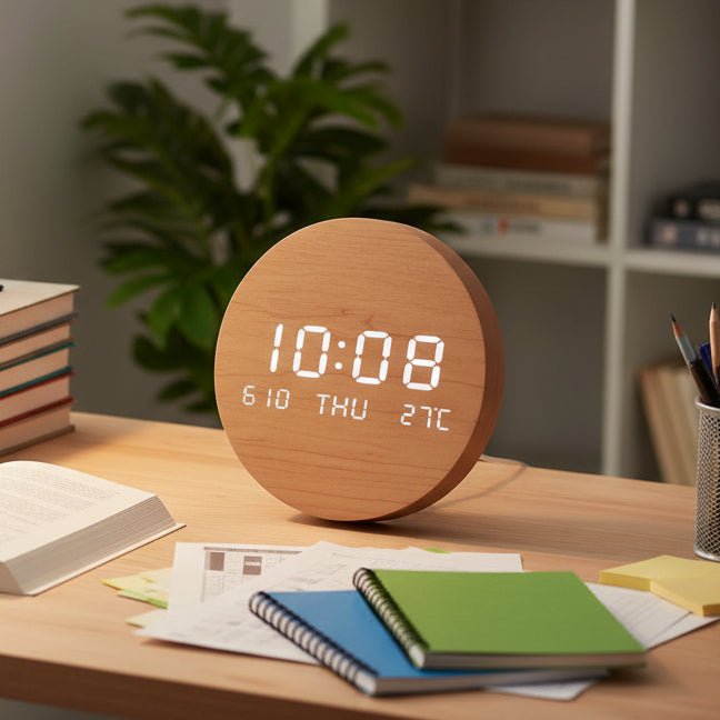 CLARICLOCK – Orologio scandinavo con display digitale
