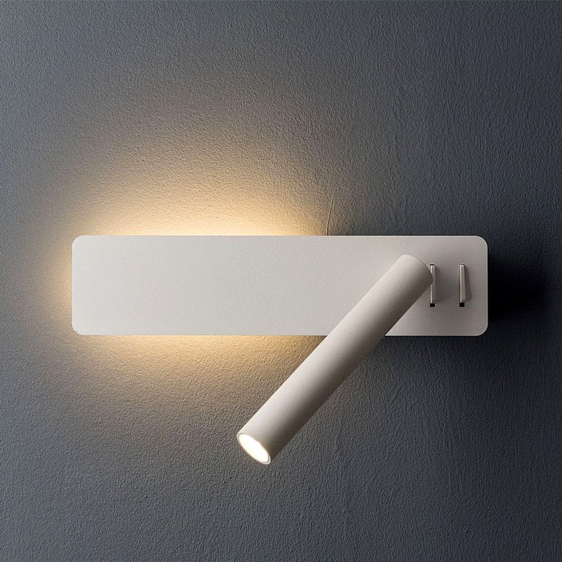 Lampada LED da Lettura Regolabile da Parete – Luce Direzionale Accanto al Letto