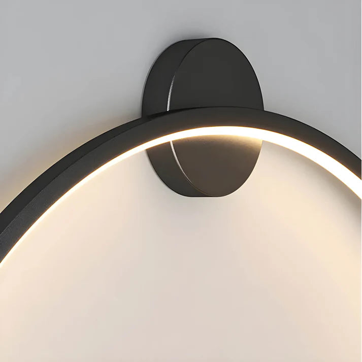 Applique Moderna Jadis Ring con Strisce LED – Design Scandinavo per Soggiorno e Sala da Pranzo, Forma Rotonda