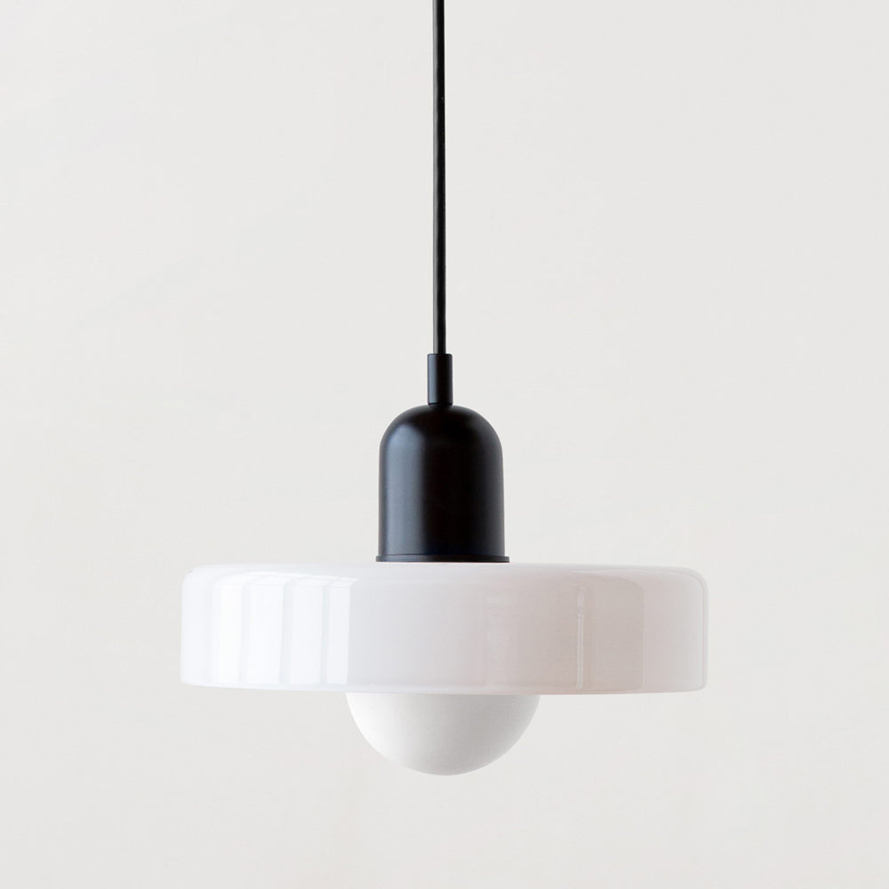 ColorLoop Pendant – Lampada a sospensione artistica Bauhaus con luce calda