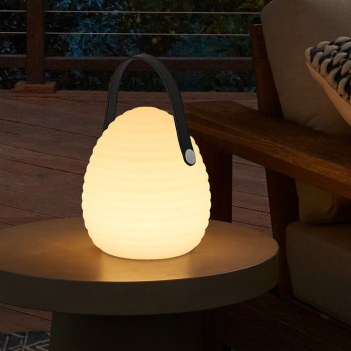 Lampada da Esterno a LED Ricaricabile con Telecomando